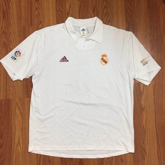 adidas Other - 2002 Real Madrid Jersey Home Adidas XL - Read